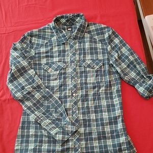 REI button down